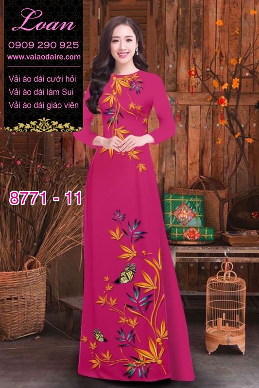 Vải áo dài bông Điên Điển
