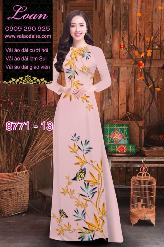 Vải áo dài bông Điên Điển