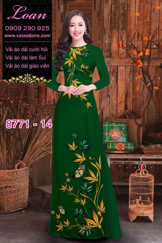 Vải áo dài bông Điên Điển