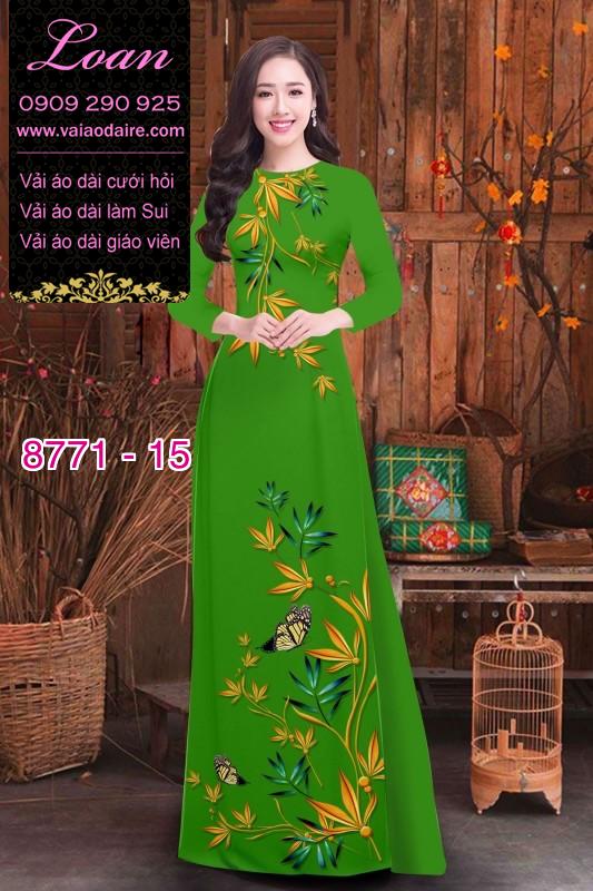 Vải áo dài bông Điên Điển