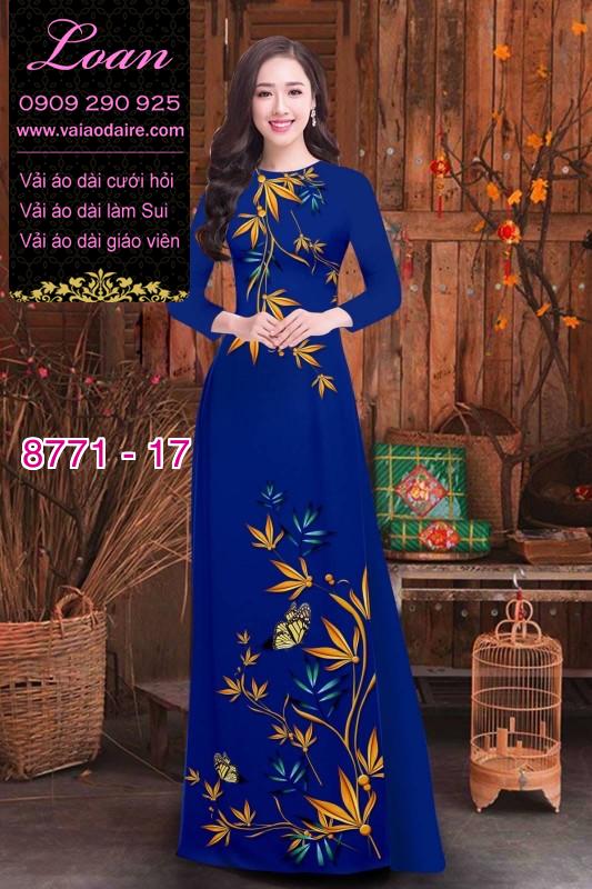 Vải áo dài bông Điên Điển
