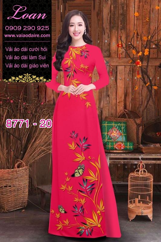 Vải áo dài bông Điên Điển