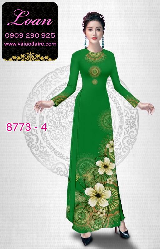 Vải áo dài bông Sen