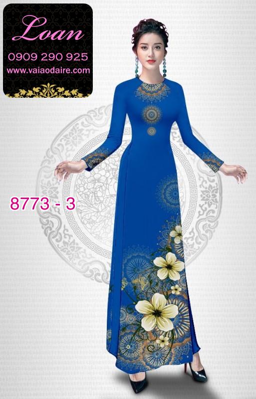 Vải áo dài bông Sen