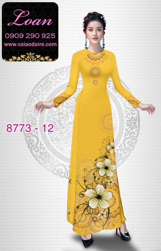 Vải áo dài bông Sen
