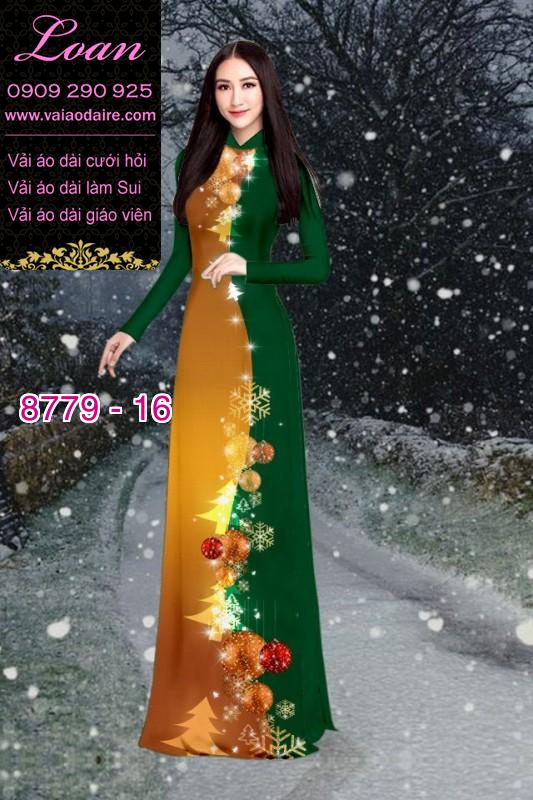 Vải áo dài hoa 3D