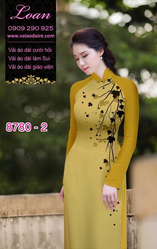 Vải áo dài hoa 3D Vải áo dài hoa 3D