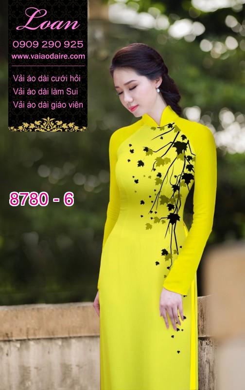 Vải áo dài hoa 3D Vải áo dài hoa 3D