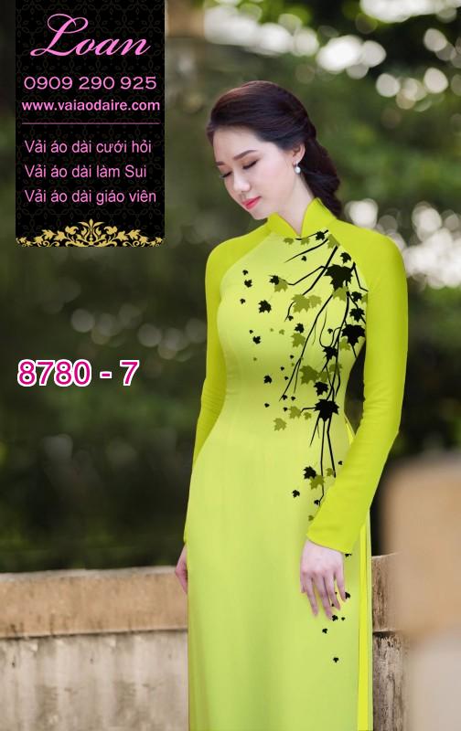 Vải áo dài hoa 3D Vải áo dài hoa 3D