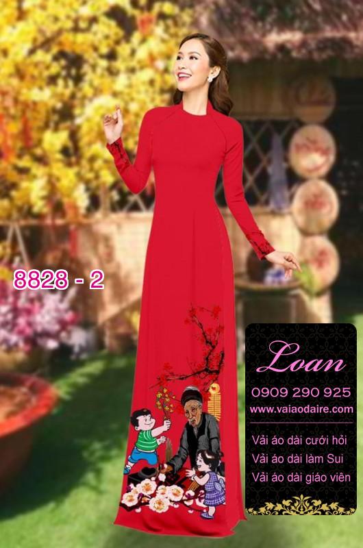 Vải áo dài tết