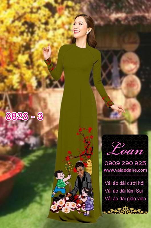 Vải áo dài tết