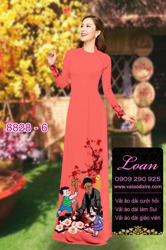 Vải áo dài tết