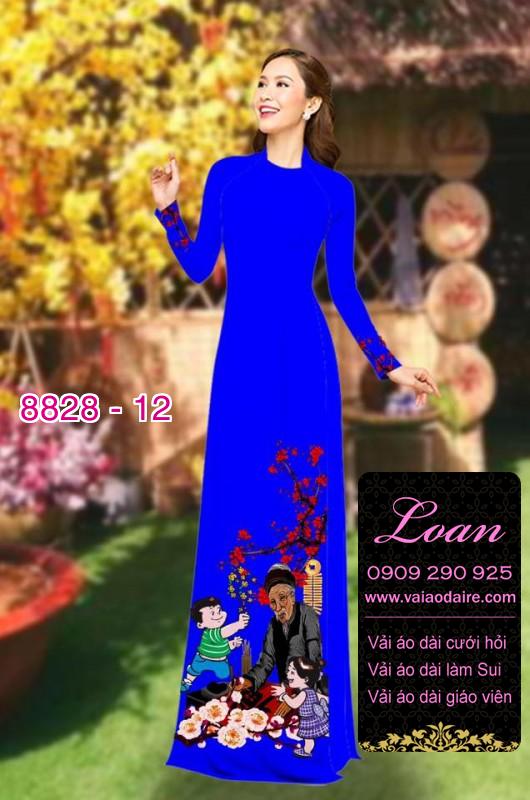 Vải áo dài tết