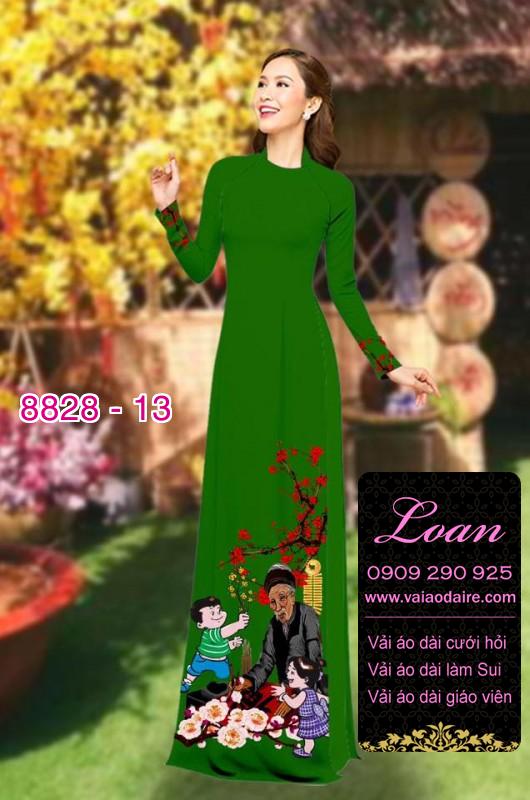 Vải áo dài tết