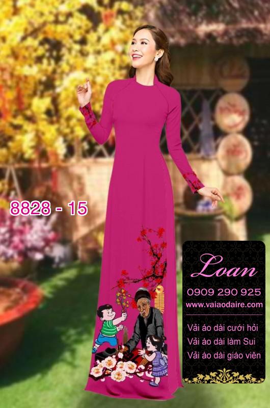 Vải áo dài tết