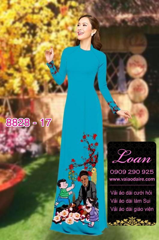 Vải áo dài tết