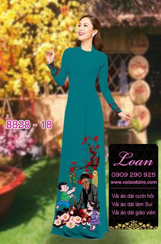 Vải áo dài tết