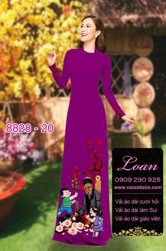 Vải áo dài tết