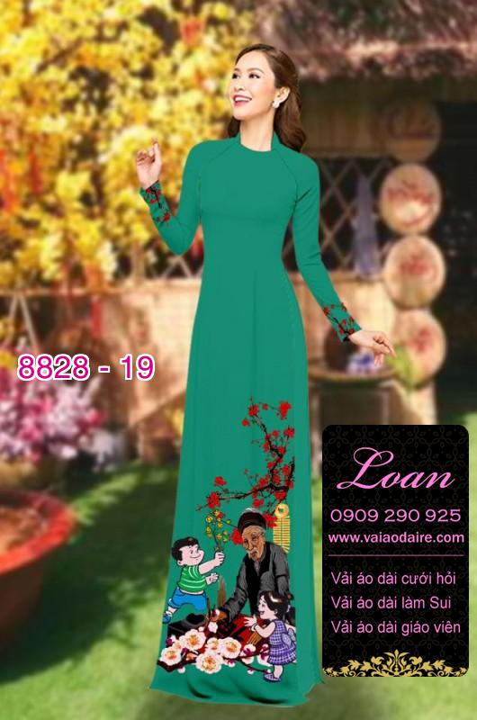 Vải áo dài tết