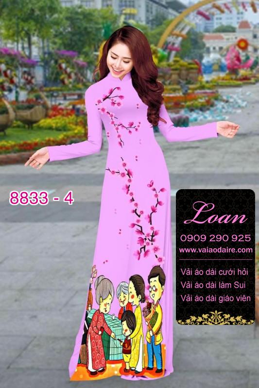 Vải áo dài tết