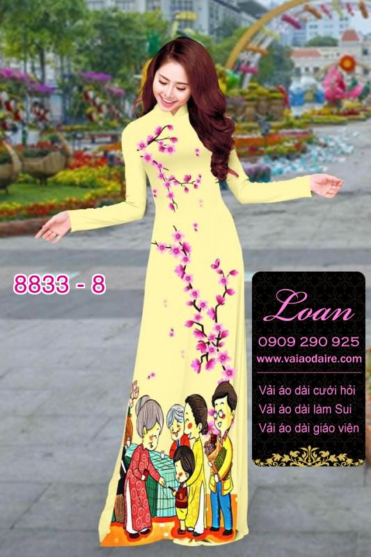 Vải áo dài tết