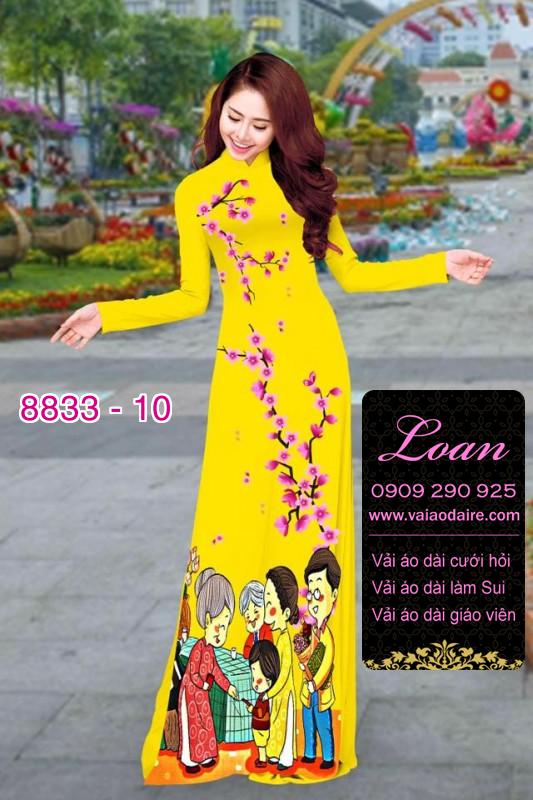 Vải áo dài tết