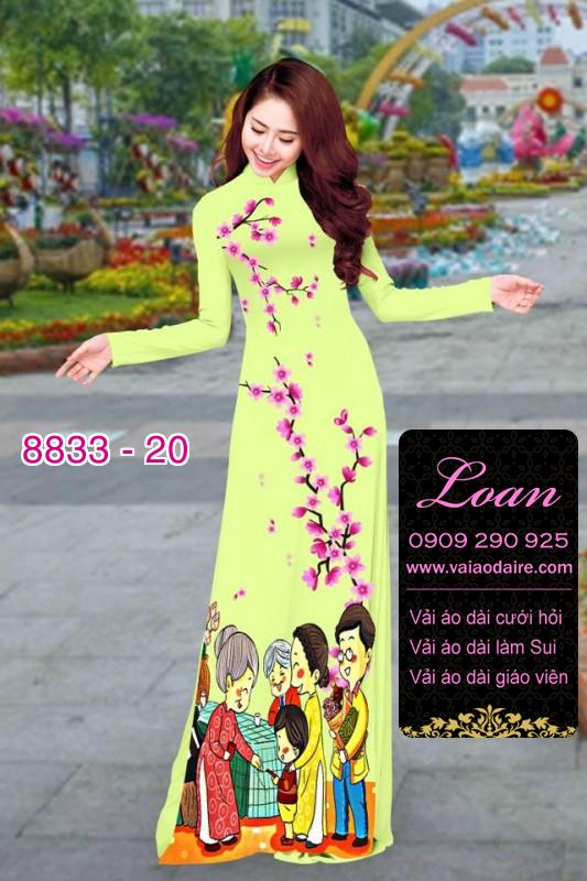 Vải áo dài tết