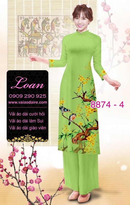 Vải áo dài cách tân tết