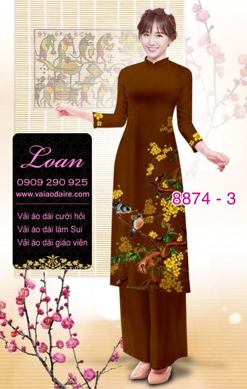 Vải áo dài cách tân tết