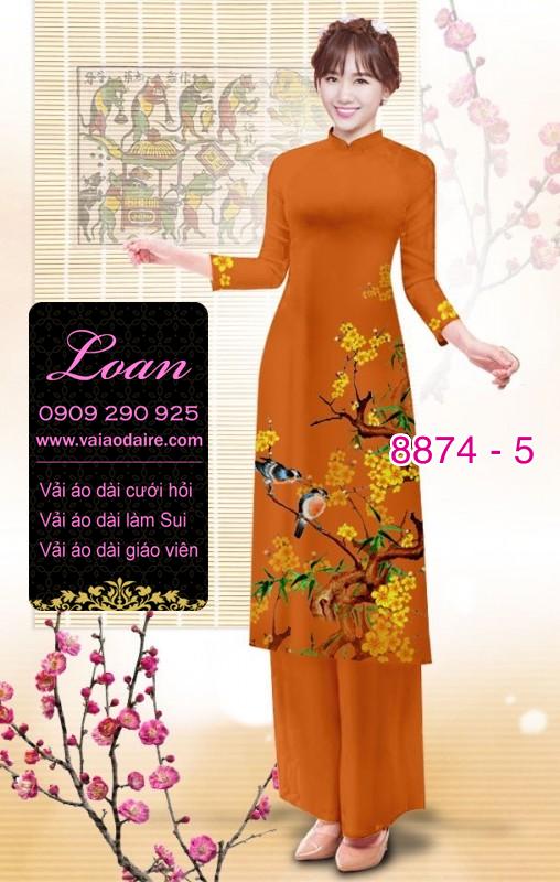 Vải áo dài cách tân tết