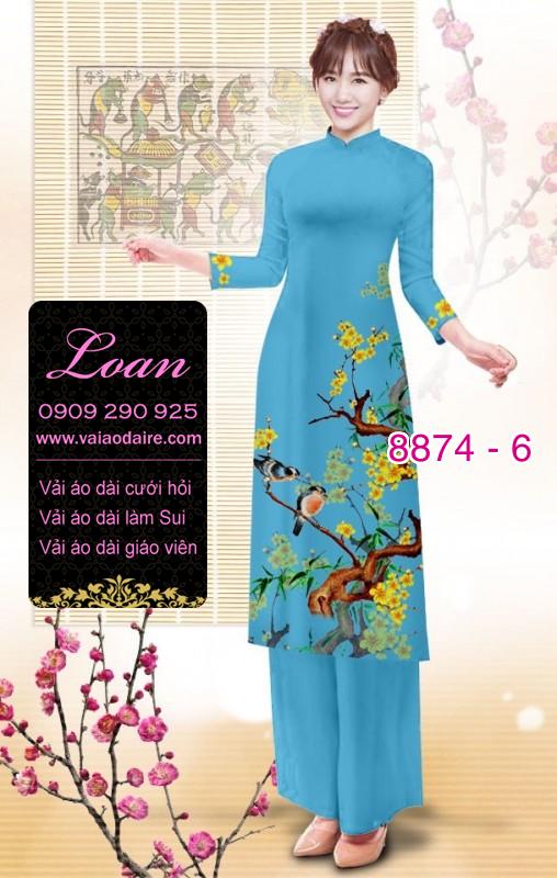 Vải áo dài cách tân tết