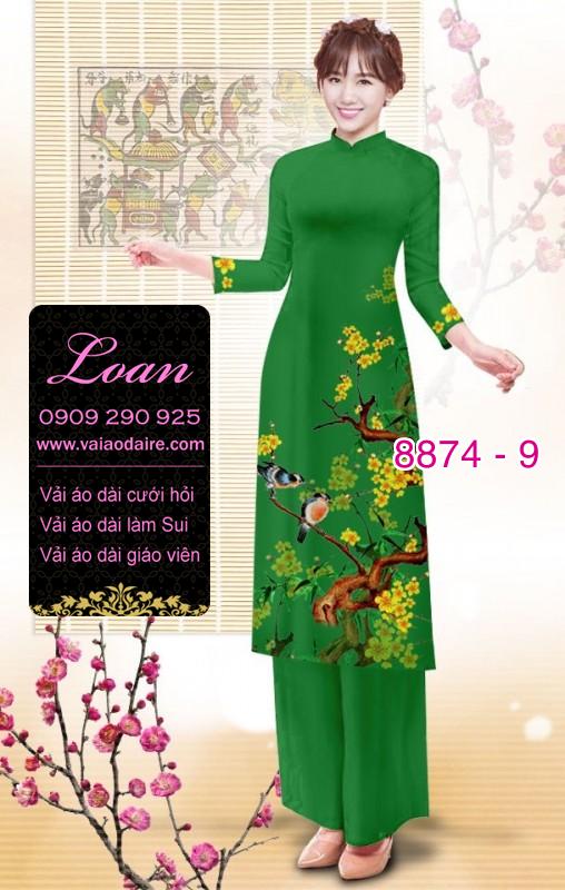 Vải áo dài cách tân tết