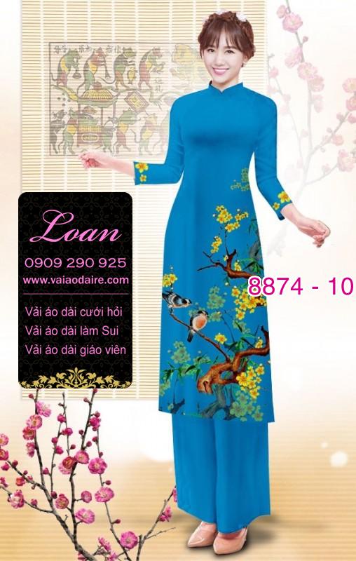 Vải áo dài cách tân tết