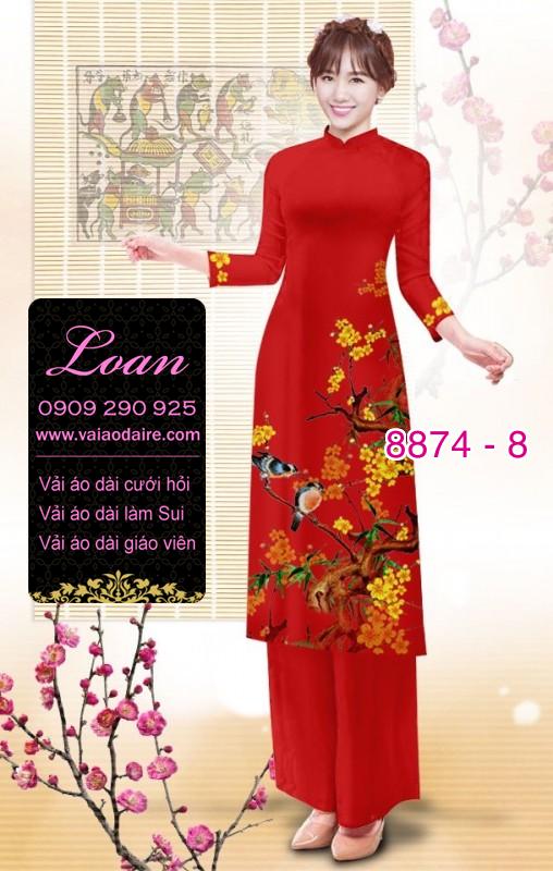 Vải áo dài cách tân tết