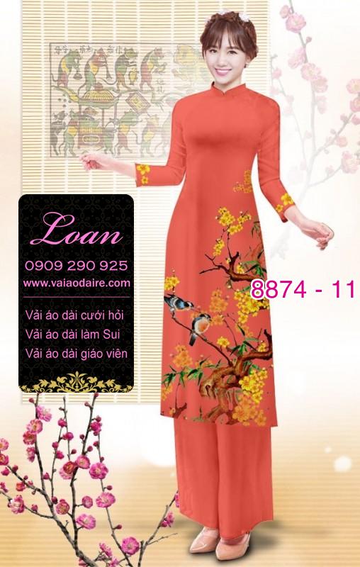 Vải áo dài cách tân tết