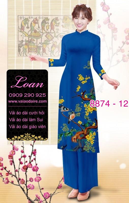 Vải áo dài cách tân tết