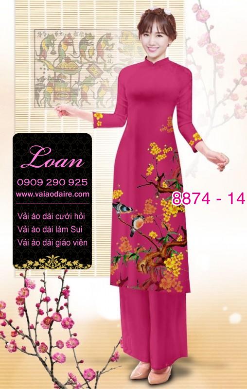 Vải áo dài cách tân tết