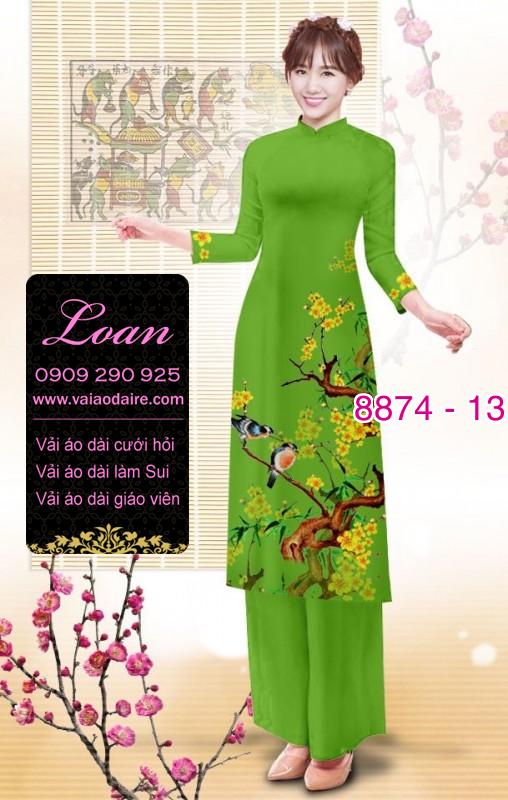 Vải áo dài cách tân tết
