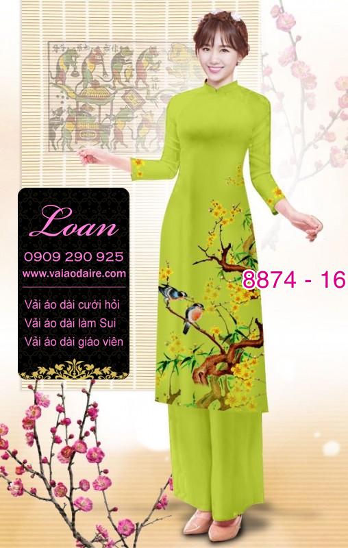 Vải áo dài cách tân tết