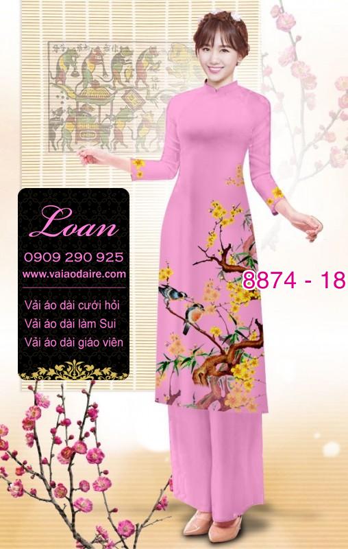 Vải áo dài cách tân tết