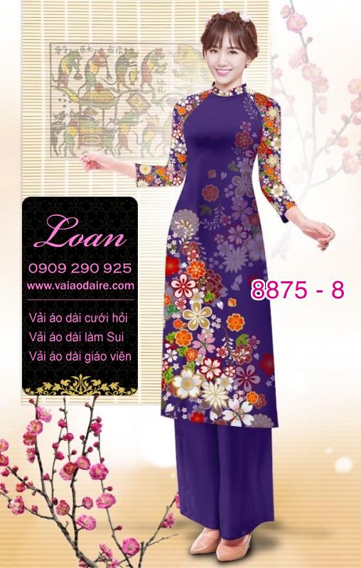 Vải áo dài cách tân tết