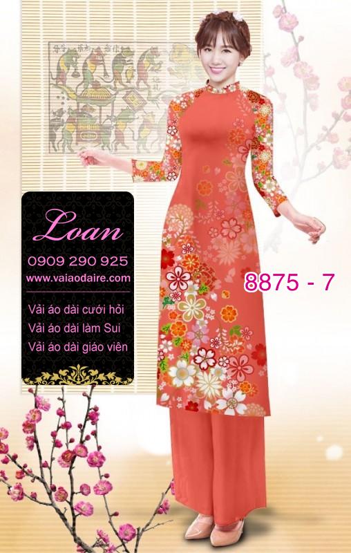 Vải áo dài cách tân tết