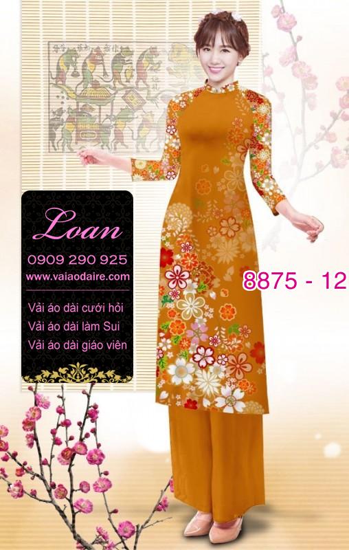 Vải áo dài cách tân tết