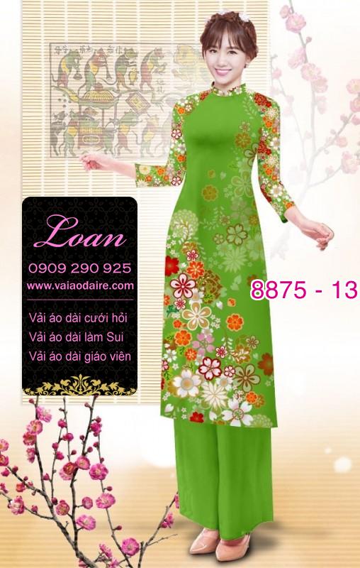 Vải áo dài cách tân tết