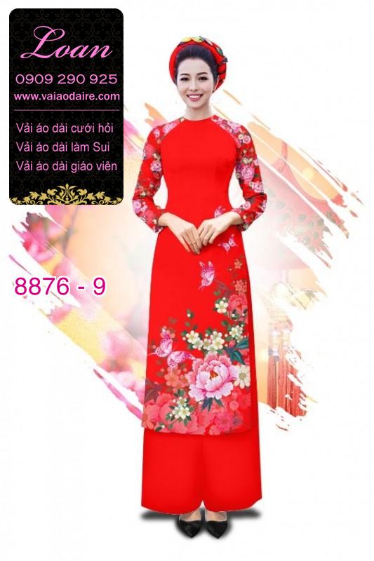 Vải áo dài cách tân tết