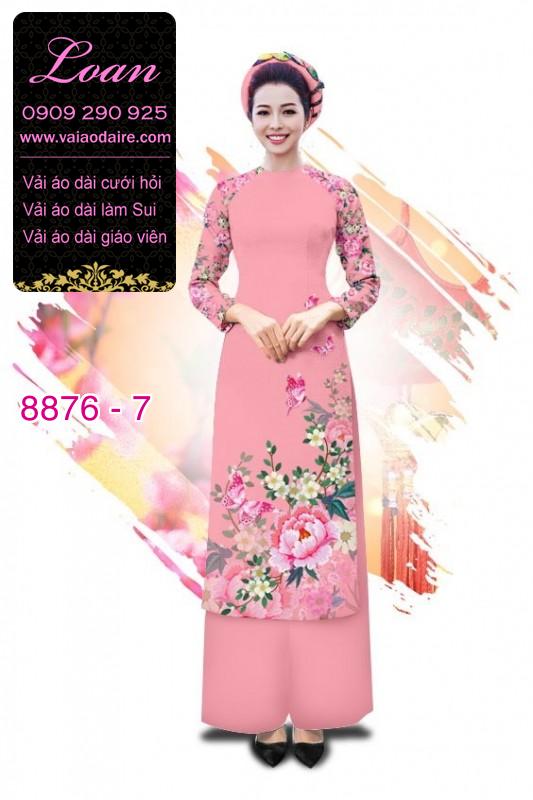 Vải áo dài cách tân tết