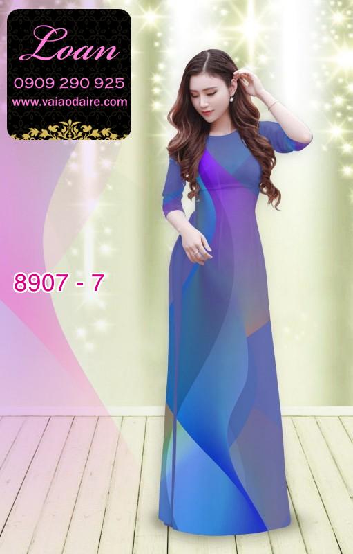 Vải áo dài lập thể
