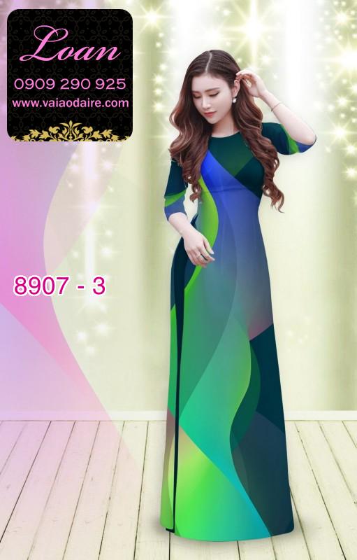 Vải áo dài lập thể