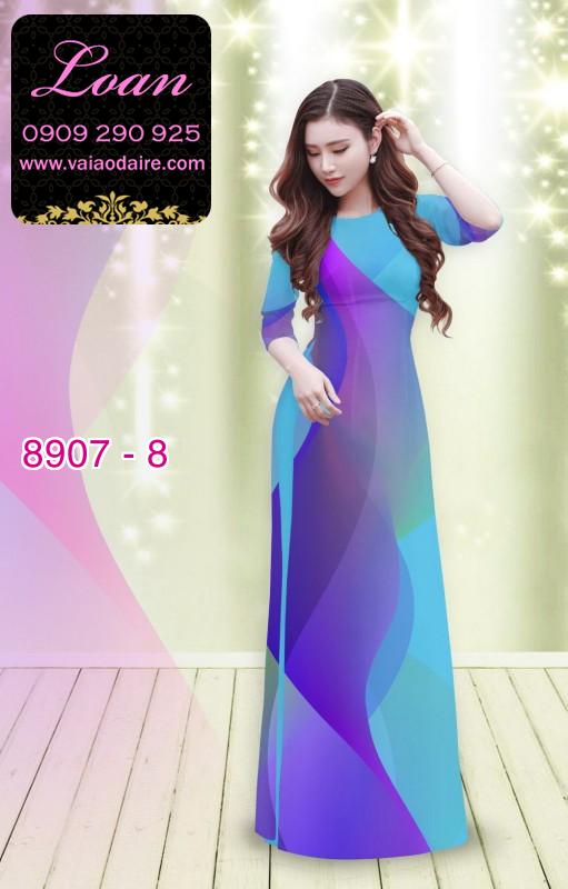 Vải áo dài lập thể