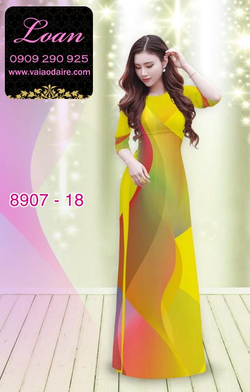 Vải áo dài lập thể